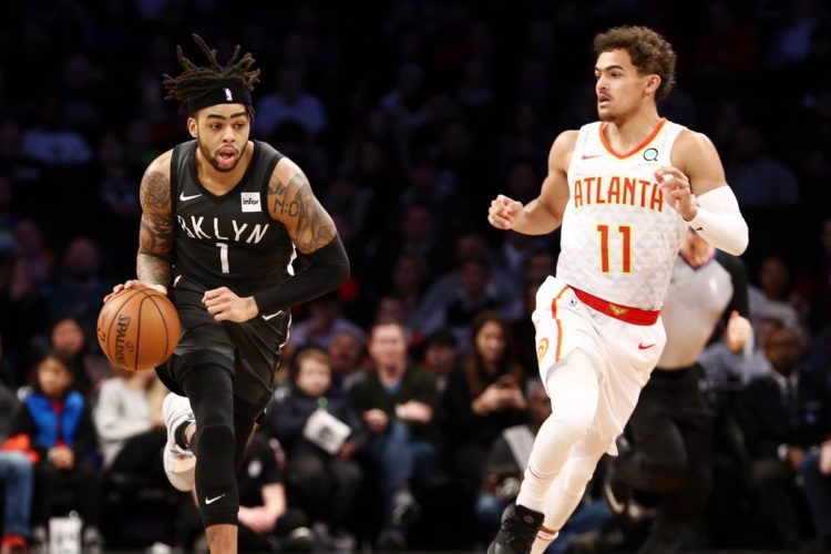 شرط بندی بسکتبال NBA؛ تقابل تورنتو رپترز و بروکلین نتس 3 | 20828 شرط بندی بسکتبال دی آنجلو راسل