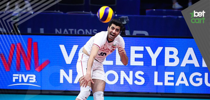 لیگ ملت های والیبال تیم ملی والیبال ایران امیر غفور