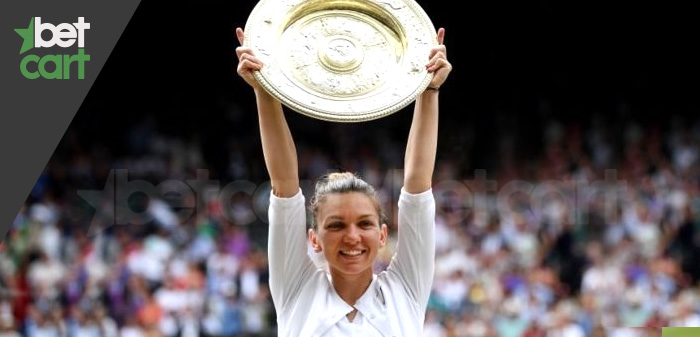 قهرمانی سیمونا هالپ برابر سرینا ویلیامز در تنیس ویمبلدون