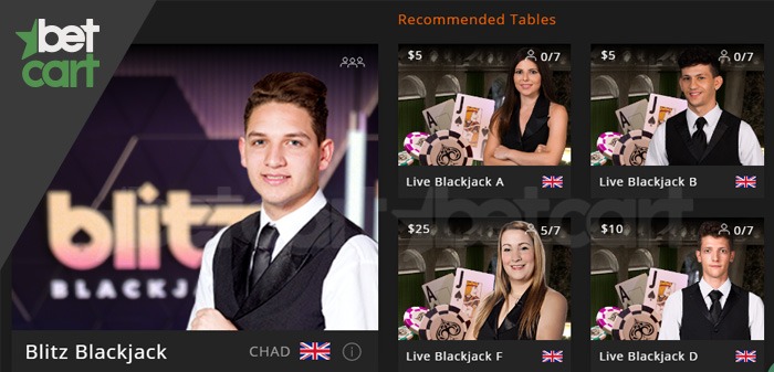 معرفی بازیهای NetEnt در بتکارت 4 | 47521 بلک جک