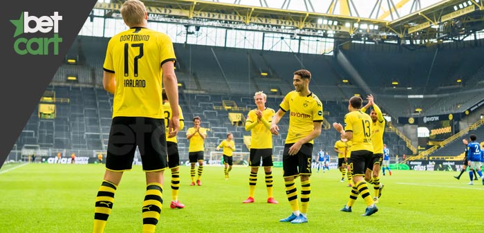 راهنمای پیشبینی | برنامه مسابقات مهم ۱۲ مهرماه در سایت بتکارت 6 | 55231 فوتبال - بوندسلیگا آلمان (دورتموند - فرایبورگ)