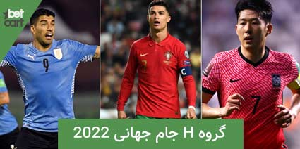 برنامه بازی های جام جهانی 2022 - گروه H جام جهانی