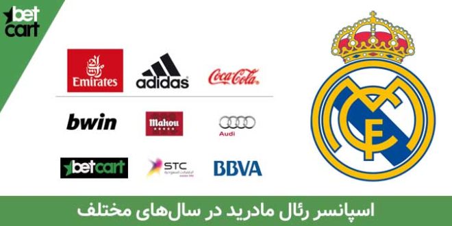 تمامی اسپانسر های رئال مادرید از سال 1980 تا 2022 1 | اسپانسر های رئال مادرید 64717 اسپانسر های رئال مادرید