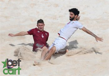 شکست ایران در فوتبال ساحلی