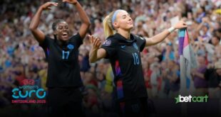 پیروزی دراماتیک انگلیس مقابل ایتالیا | فینالیست شدن شیرزنان در یورو 2025 2 | 67167 لورن همپ و خوشحالی پس از گل انگلیس در نیمهنهایی یورو زنان ۲۰۲۵ مقابل ایتالیا