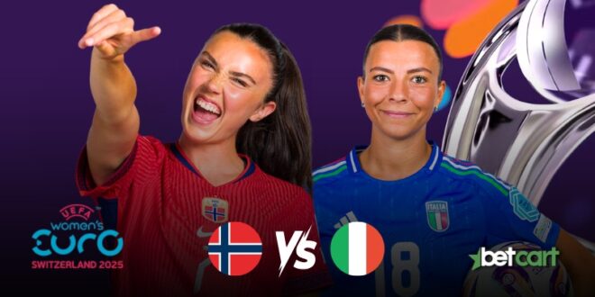 یدار نروژ و ایتالیا در یک‌چهارم نهایی یورو زنان 2025