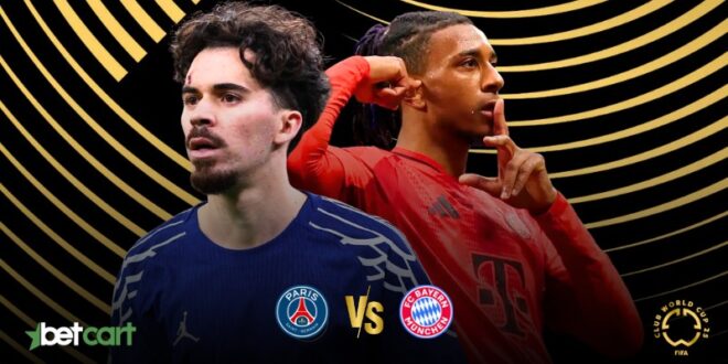 بازی پاری سن ژرمن و بایرن مونیخ در جام باشگاه‌های جهان ۲۰۲۵