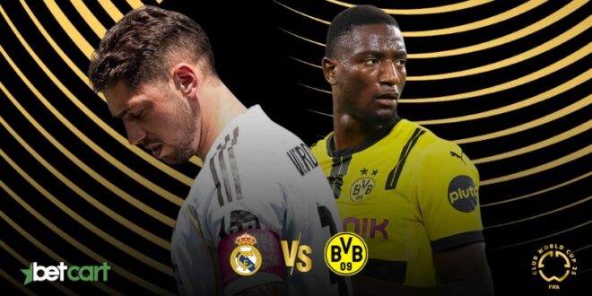 رئال مادرید و دورتموند در پیش‌بینی مرحله یک‌چهارم نهایی جام باشگاه‌های جهان ۲۰۲۵