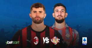 دیدار آث میلان و کرمونزه در لیگ سری آ ایتالیا