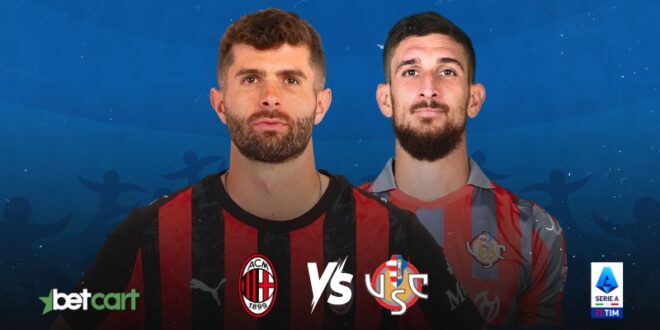 دیدار آث میلان و کرمونزه در لیگ سری آ ایتالیا