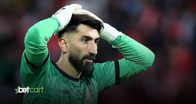واکنش متعجب علیرضا بیرانوند