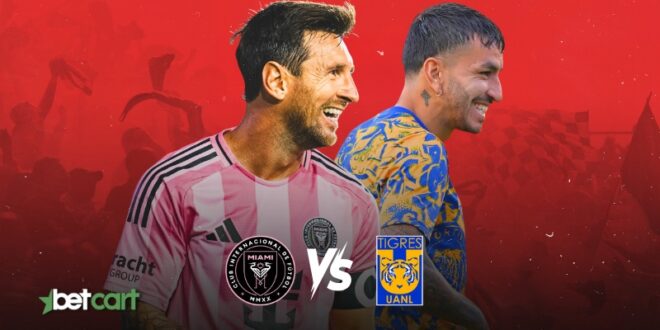 دیدار اینتر میامی و تیگرس UANL در لیگ کاپ 2025