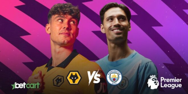 دیدار ولورهمپتون و منچسترسیتی در لیگ برتر انگلیس