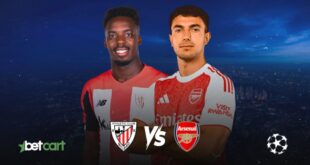 پیش‌بینی مسابقه اتلتیک بیلبائو مقابل آرسنال در لیگ قهرمانان اروپا