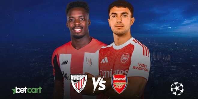 پیشبینی بازی اتلتیک بیلبائو و آرسنال: لیگ قهرمانان ۲۰۲۵ 1 | 68003 پیشبینی مسابقه اتلتیک بیلبائو مقابل آرسنال در لیگ قهرمانان اروپا