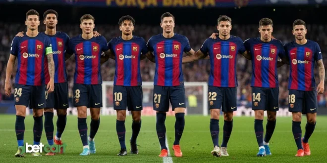 ستارگان بارسلونا در لالیگا اسپانیا 2025