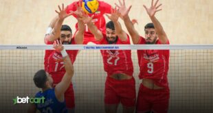 صعود ایران به ۸ تیم برتر والیبال دنیا؛ جمهوری چک حریف بعدی در قهرمانی جهان ۲۰۲۵ 4 | 27042 دفاع سه نفره تیم ملی والیبال ایران مقابل صربستان در مسابقات قهرمانی جهان ۲۰۲۵