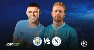 پیشبینی بازی منچسترسیتی و ناپولی در لیگ قهرمانان اروپا 2025 2 | 68585 پیشبینی بازی منچسترسیتی مقابل ناپولی در لیگ قهرمانان اروپا ۲۰۲۵