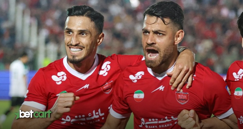 پیشبینی فوتبال تراکتور و پرسپولیس؛ آزمون سخت کریم باقری در تبریز 3 | 68693 شادی گل بازیکنان پرسپولیس پس از گل در لیگ برتر ایران ۱۴۰۴