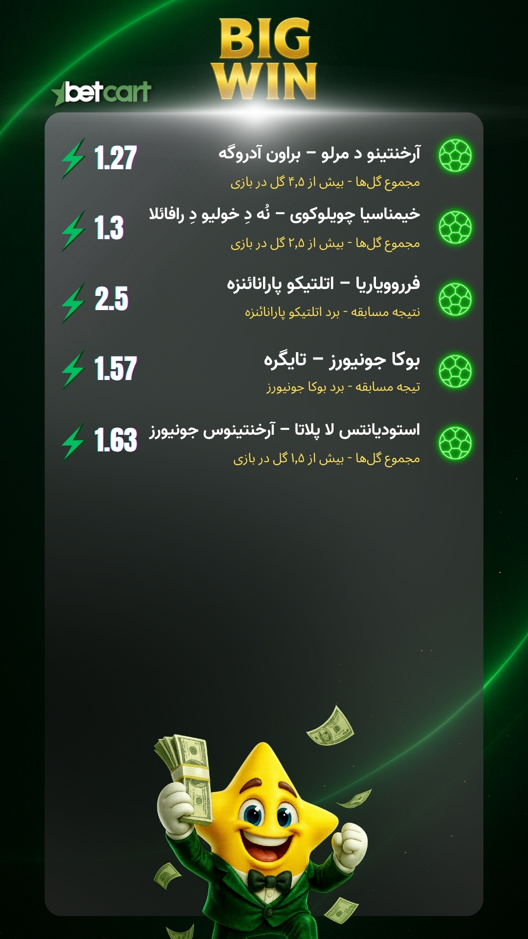 برد ۱۳ میلیونی با ۳۰ هزار تومان در بتکارت! 3 | 68911 جزئیات برد جالب کاربر بتکارت پارت دوم
