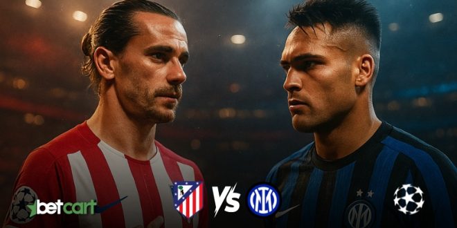 پیش‌بینی بازی اتلتیکومادرید و اینتر در لیگ قهرمانان اروپا
