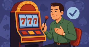 دستگاه اسلات با نماد ۷۷۷