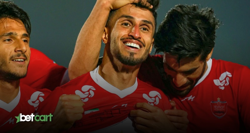 پیشبینی پرسپولیس استقلال خوزستان لیگ برتر ایران 2 | 68802 شادی بازیکنان پرسپولیس پس از گلزنی در لیگ برتر ایران