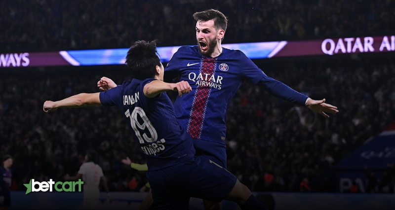 پیشبینی پاری سن ژرمن و بایرن مونیخ؛ نبرد صدرنشینان در لیگ قهرمانان 2 | 68776 شادی گل بازیکنان پاری سن ژرمن پس از گلزنی در لیگ قهرمانان اروپا ۲۰۲۵