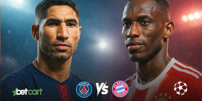 پیشبینی پاری سن ژرمن و بایرن مونیخ؛ نبرد صدرنشینان در لیگ قهرمانان 1 | 68776 پیشبینی دیدار پاری سن ژرمن و بایرن مونیخ در لیگ قهرمانان اروپا ۲۰۲۵