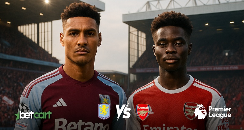 پیش‌بینی استون ویلا و آرسنال از دیدار لیگ برتر انگلیس