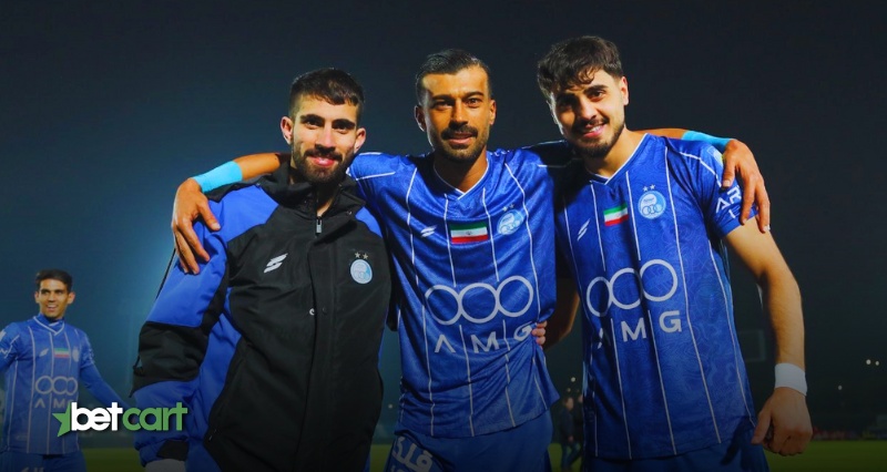 بازیکنان استقلال و آمادگی برای دربی ۱۰۶ لیگ برتر