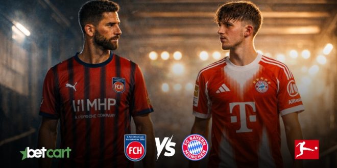 پیش‌بینی هایدنهایم و بایرن مونیخ بوندسلیگا آلمان