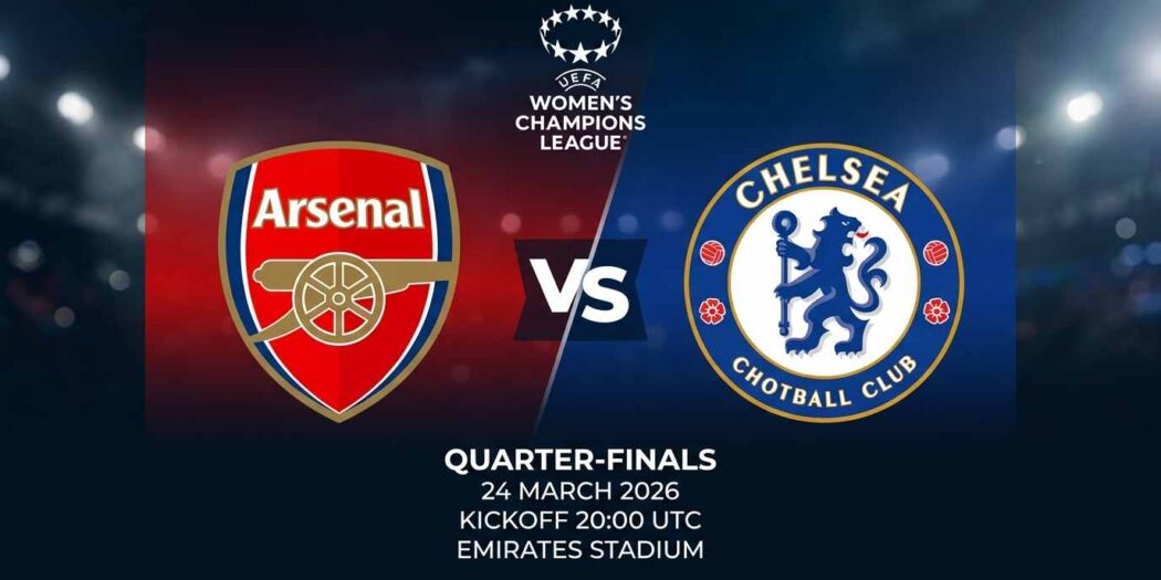 Ù¾ÙˆØ³ØªØ± Ø¨Ø§Ø²ÛŒ آرسنال زنان Ù…Ù‚Ø§Ø¨Ù„ چلسی زنان Ø¯Ø± لیگ قهرمانان زنان یوفا