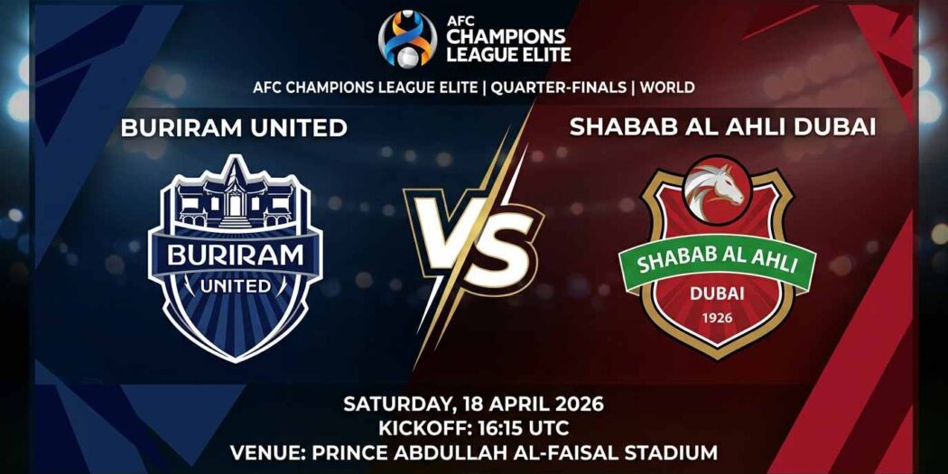 Ù¾ÙˆØ³ØªØ± Ø¨Ø§Ø²ÛŒ بوریرام یونایتد Ù…Ù‚Ø§Ø¨Ù„ شباب الاهلی دبی Ø¯Ø± لیگ قهرمانان نخبگان آسیا