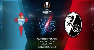 Ù¾ÙˆØ³ØªØ± Ø¨Ø§Ø²ÛŒ سلتا ویگو Ù…Ù‚Ø§Ø¨Ù„ اس‌سی فرایبورگ Ø¯Ø± لیگ اروپا