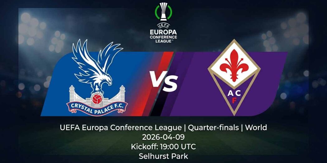 Ù¾ÙˆØ³ØªØ± Ø¨Ø§Ø²ÛŒ کریستال پالاس Ù…Ù‚Ø§Ø¨Ù„ فیورنتینا Ø¯Ø± لیگ کنفرانس اروپا