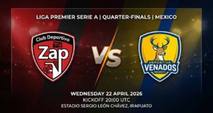 Ù¾ÙˆØ³ØªØ± Ø¨Ø§Ø²ÛŒ دیپورتیوو زاپ Ù…Ù‚Ø§Ø¨Ù„ دپورتیوا ونادوس Ø¯Ø± لیگ پریمیر سری آ