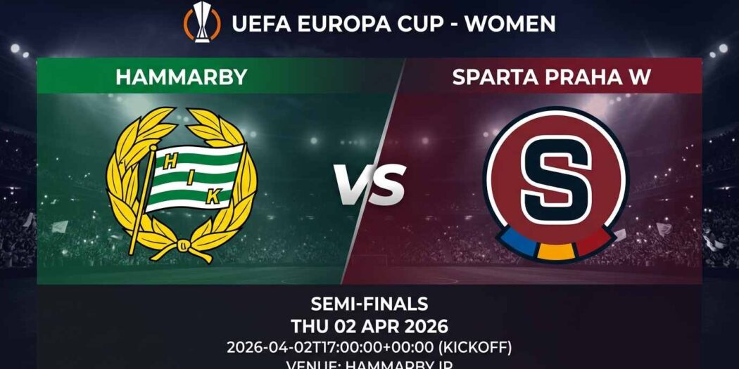 Ù¾ÙˆØ³ØªØ± Ø¨Ø§Ø²ÛŒ هاماربی Ù…Ù‚Ø§Ø¨Ù„ اسپارتا پراگ زنان Ø¯Ø± جام اروپا زنان یوفا