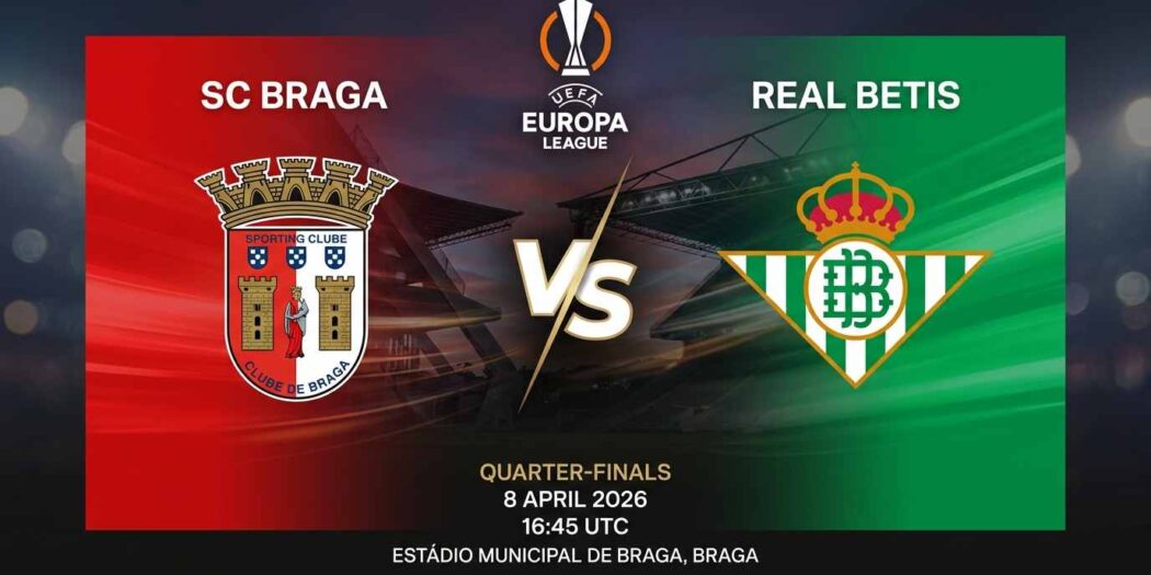 Ù¾ÙˆØ³ØªØ± Ø¨Ø§Ø²ÛŒ اس‌سی براگا Ù…Ù‚Ø§Ø¨Ù„ رئال بتیس Ø¯Ø± لیگ اروپا