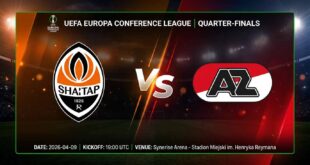 Ù¾ÙˆØ³ØªØ± Ø¨Ø§Ø²ÛŒ شاختار دونتسک Ù…Ù‚Ø§Ø¨Ù„ ای‌زد آلکمار Ø¯Ø± لیگ کنفرانس اروپا