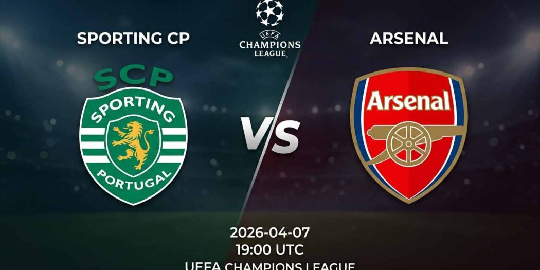 Ù¾ÙˆØ³ØªØ± Ø¨Ø§Ø²ÛŒ اسپورتینگ سی‌پی Ù…Ù‚Ø§Ø¨Ù„ آرسنال Ø¯Ø± لیگ قهرمانان اروپا