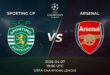 پیشبینی و تحلیل اسپورتینگ سیپی - آرسنال | لیگ قهرمانان اروپا 8 | پیشبینی بولونیا - آستون ویلا 69556 پوستر بازی اسپورتینگ سیپی مقابل آرسنال در لیگ قهرمانان اروپا