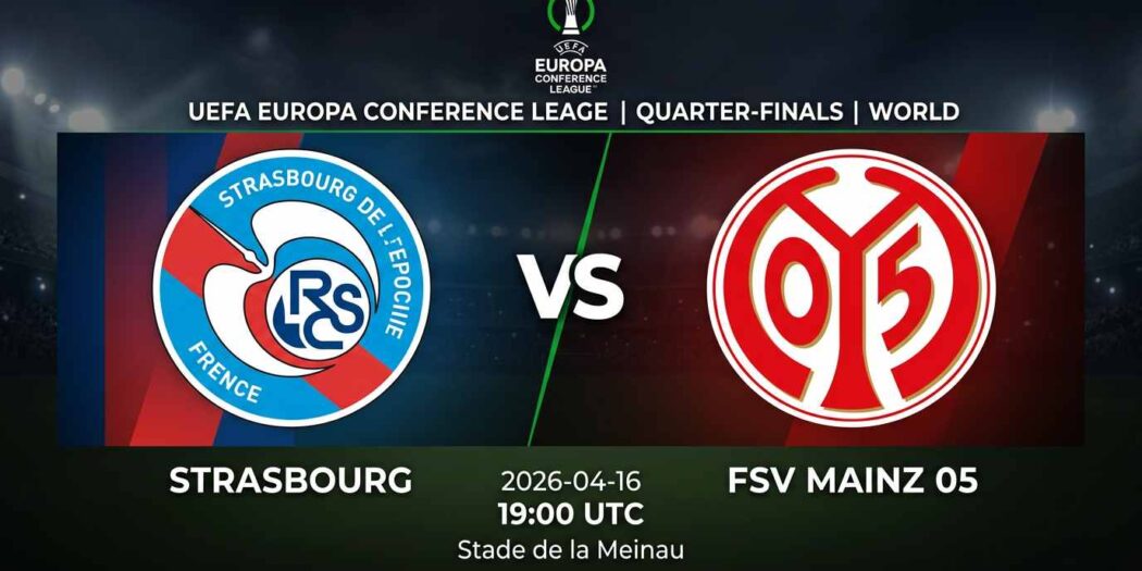 Ù¾ÙˆØ³ØªØ± Ø¨Ø§Ø²ÛŒ استراسبورگ Ù…Ù‚Ø§Ø¨Ù„ ماینتس Ø¯Ø± لیگ کنفرانس اروپا