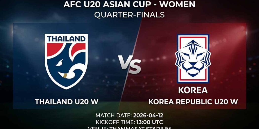 Ù¾ÙˆØ³ØªØ± Ø¨Ø§Ø²ÛŒ تایلند U20 زنان Ù…Ù‚Ø§Ø¨Ù„ کره جنوبی U20 زنان Ø¯Ø± جام ملت‌های آسیا زیر ۲۰ سال زنان