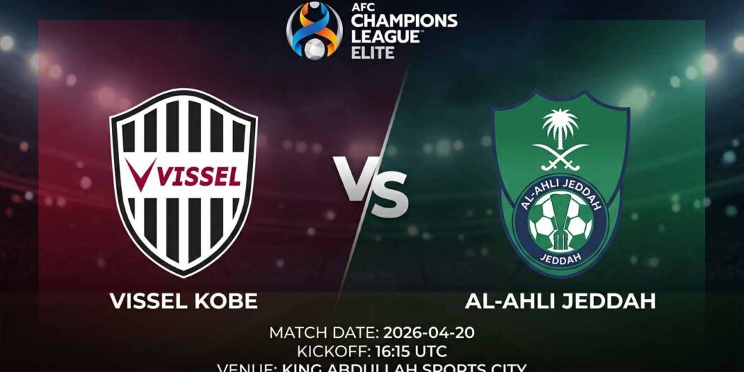 Ù¾ÙˆØ³ØªØ± Ø¨Ø§Ø²ÛŒ ویسل کوبه Ù…Ù‚Ø§Ø¨Ù„ الاهلی جده Ø¯Ø± لیگ قهرمانان آسیا الیت