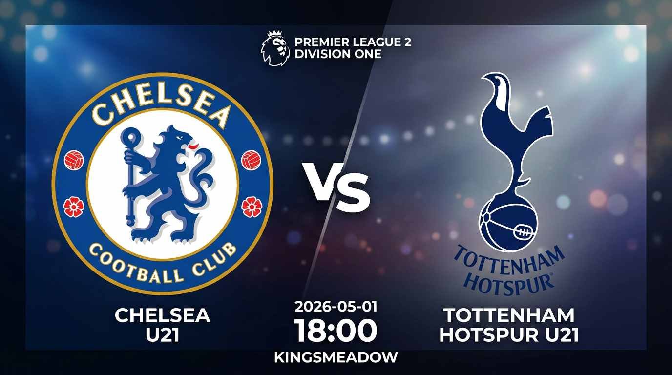 Ù¾ÙˆØ³ØªØ± Ø¨Ø§Ø²ÛŒ چلسی U21 Ù…Ù‚Ø§Ø¨Ù„ تاتنهام هاتسپور U21 Ø¯Ø± پریمیر لیگ 2 دیویژن وان