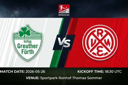 Ù¾ÙˆØ³ØªØ± Ø¨Ø§Ø²ÛŒ SpVgg Greuther Fürth Ù…Ù‚Ø§Ø¨Ù„ روت-و سسن Ø¯Ø± 2. بوندسلیگا