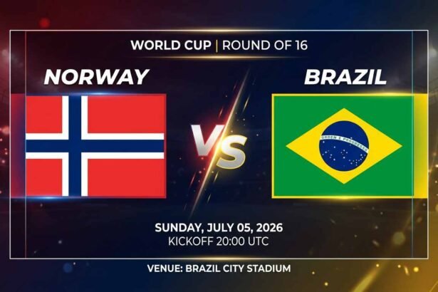 برزیل نروژ جام جهانی