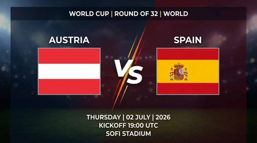 اسپانیا اتریش جام جهانی